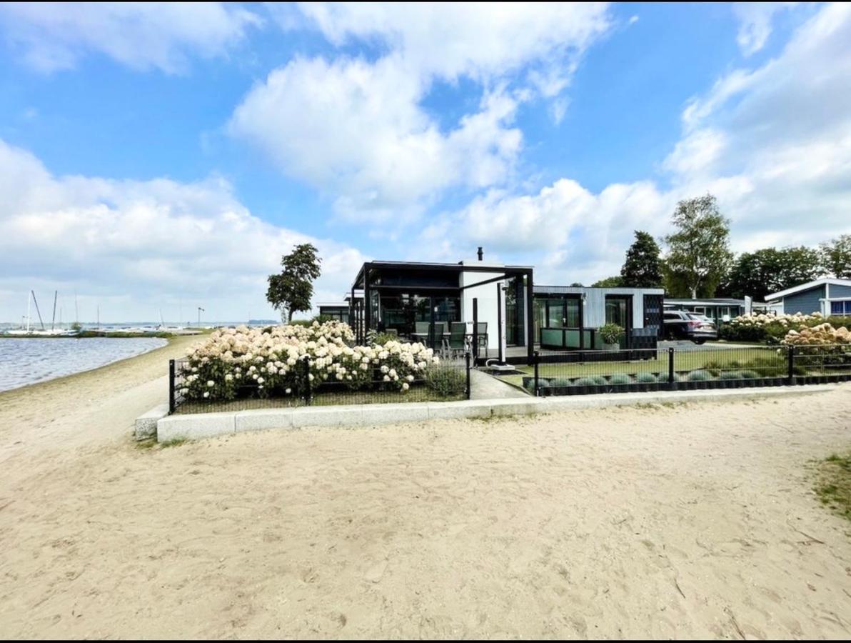 Luxus Cube Meerblick Veluwemeer Am Strand In Erster Reihe Hulshorst Exterior photo